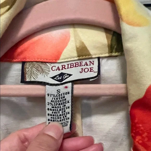 # 0829+ Caribbean Joe Multicolor Floral Blazer - Picture 3 of 6